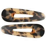 Pressed Resin Oversize Barrette in Tortoise Shell — Sands Swim apparel & accessories